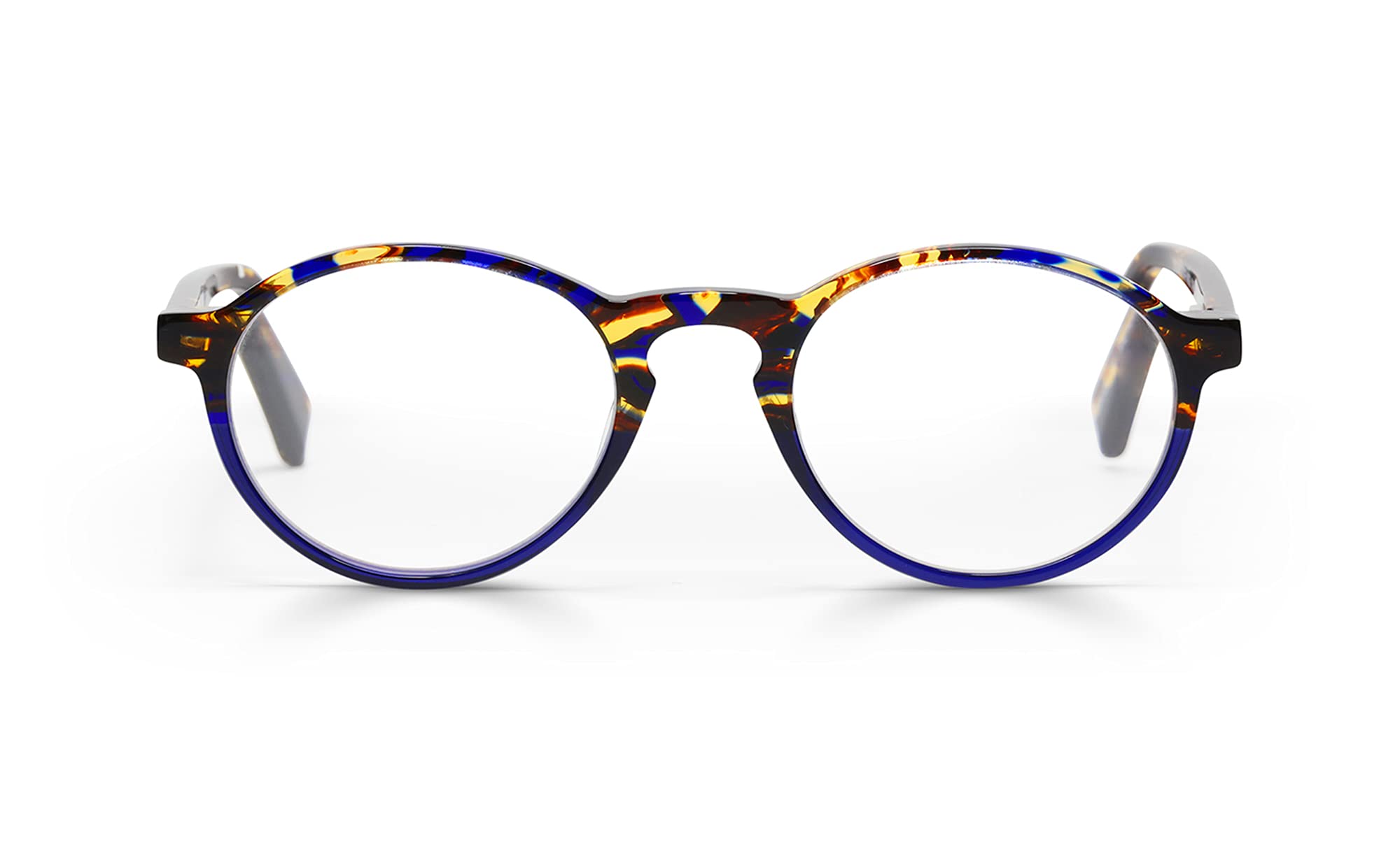 eyebobs Board Stiff Wide Premium Unisex Reading Glasses for Men and Women | Round Eye Glasses For Wide Faces