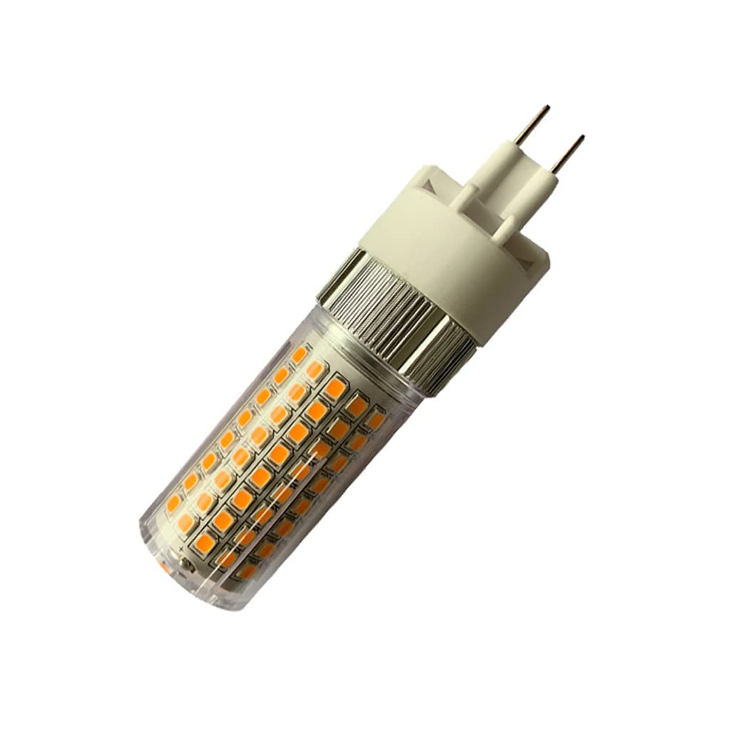 G8.5 Lampadine LED Dimmerabili 120 LED Perline 2835SMD 3000-6000K G8.5 Lampadina LED a mais AC 85-265V per lampadari illuminazione domestica, angolo del fascio 360°, confezione da 2,Natural white,12W