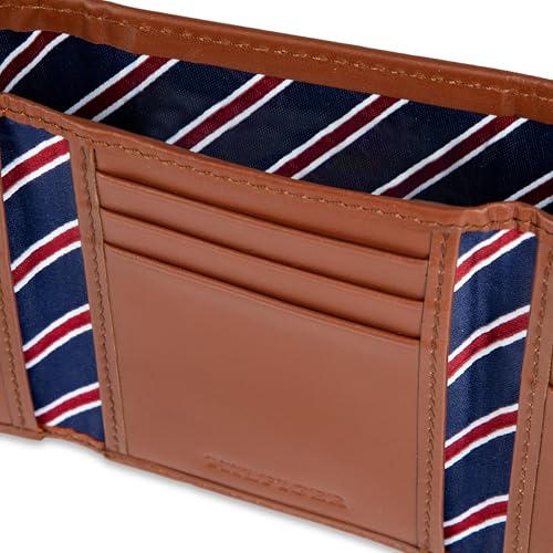 Image of Tommy Hilfiger Men's Tie Fabric Trifold Wallet