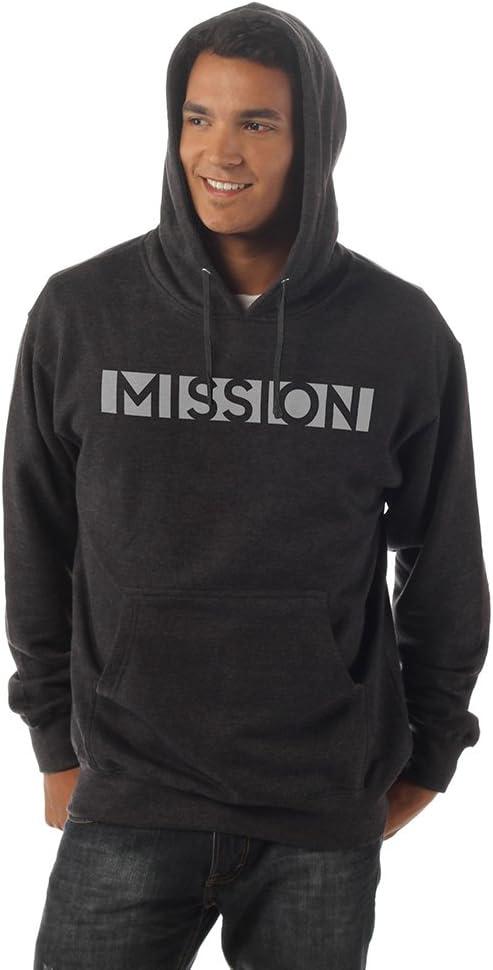 MISSION Men's Pullover Fleece Hoodie