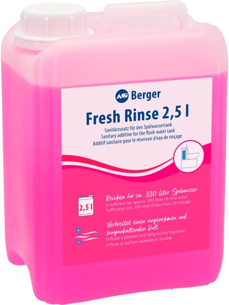 BERGER Toilettes de camping mobiles Bio Supreme 22 l - Peu encombrantes et faciles à nettoyer - Avec réservoir d'eaux usées amovible - Tout ce dont vous avez besoin pour démarrer