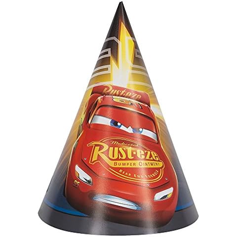 Disney Cars 3 Party Cone Hats Cover