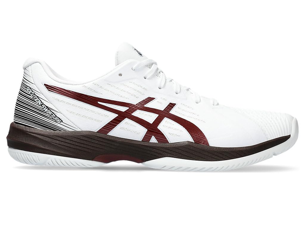 ASICS Mens Solution Swift FF - White/Antique Red Sports Shoes, UK - 12 (B0C7KTSWSR) Amazon Price History, Amazon Price Tracker