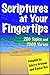 Scriptures at Your Fingertips: With Over 200 Topics and 2000 Verses