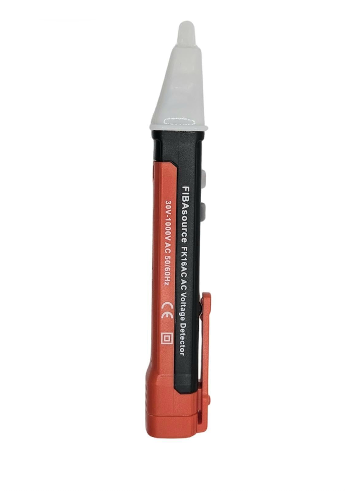 Fibasource Voltage Tester Pen, 1000V - Non-Contact - Electric Voltage Detector with LED & Sound Alert for Live Wire Testing (AC Tester Pen)