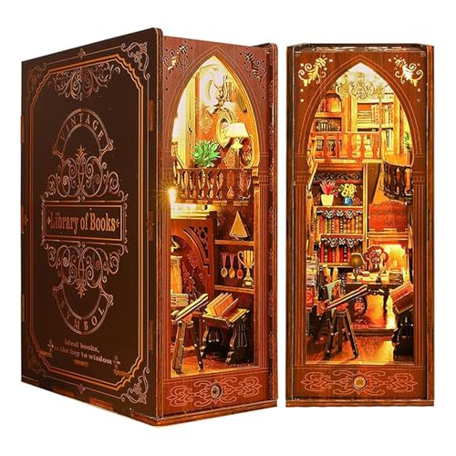 Kit de rincón mágico de madera 3D ideal para regalar a lectores 2