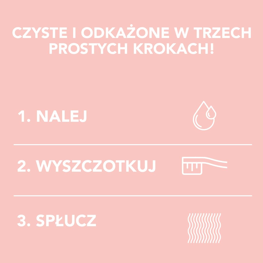 GELDIS Daily Cleanser – Geldis Żel Czyszczący i Higienizujący do codziennej pielęgnacji przezroczystych nakładek, aparatów ortodontycznych, protez i szyn zgryzowych, 100 ml