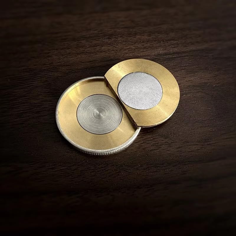 SUMAG Multipurpose Flipper Coin (Walking Liberty Half Dollar) Magic Tricks Gravity/Magnetic Coin Close up Illusions Gimmicks for Magicians