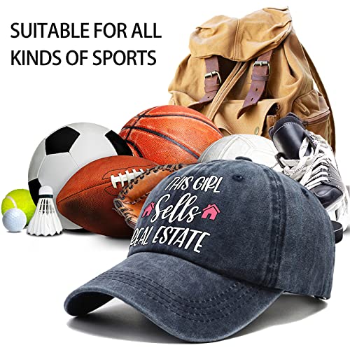 Image of Vintage Country Adjustable Cotton Cap for Women