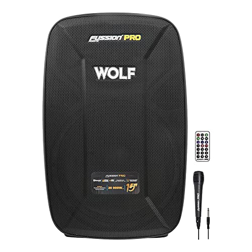 Bocinas, Electronics FUSSION ACUSTIC Bafle Profesional 15' PBS-15WOLF con Equalizador 5 Bandas