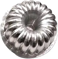 Forma Suíça Decorada Alumínio 22x18x9 Bolo Torta Caparroz