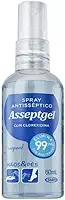 Antisséptico com clorexidina para mãos e pés Asseptgel Spray Start - 60ml