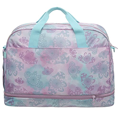 Kit Bolsa Maternidade Lilica Mandala G com Porta Mamadeira