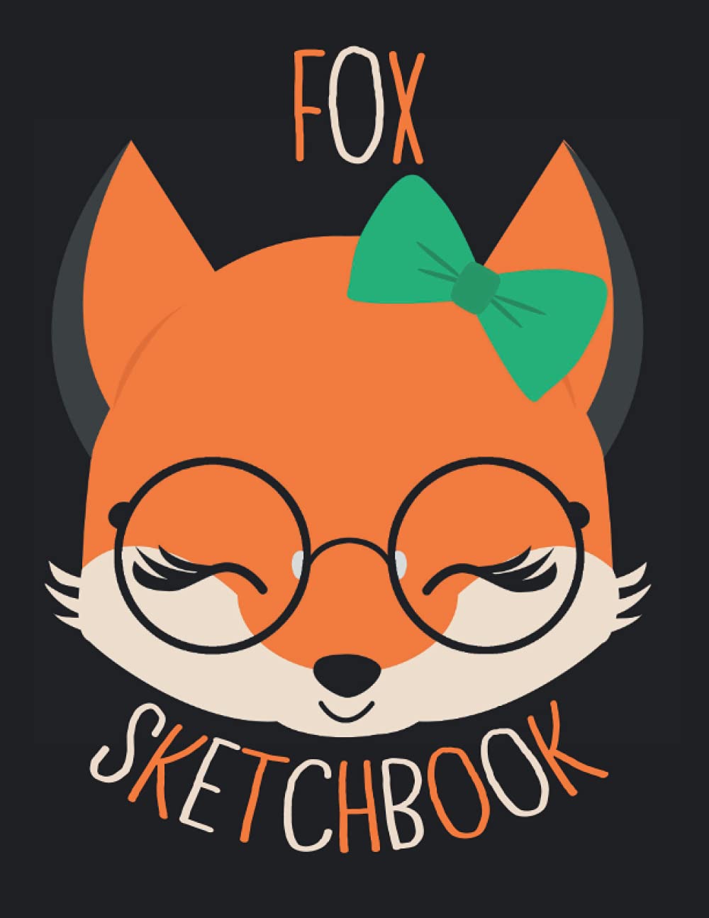 Fox Sketchbook: Sketchbook for Foxes Lovers with Blank Paper to Practice Drawing, Writing, Painting, Sketching, Doodling, 8.5 X 11, 110 Pages - Fox Sketch Book