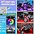 4 Pods RGB LED Rock Lights, Underglow Multicolor Neon Light Kit, Wheel Well Light with APP Control & Music Mode, Under Glow Lights for Trucks,Jeep,SUV,Golf Cart,ATV,Pickup Off Road,12V