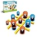 ATIN Tic Tac Toe Set,Gobblet Gobblers Gioco da tavolo,Big Eat Piccolo gioco di strategia giocattolo per bambini giocattolo educativo