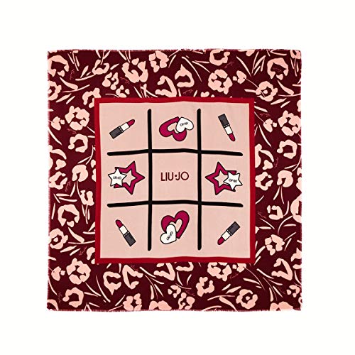 Sciarpa Donna Liu Jo bordeaux cadeau élégant Rossetti Moda