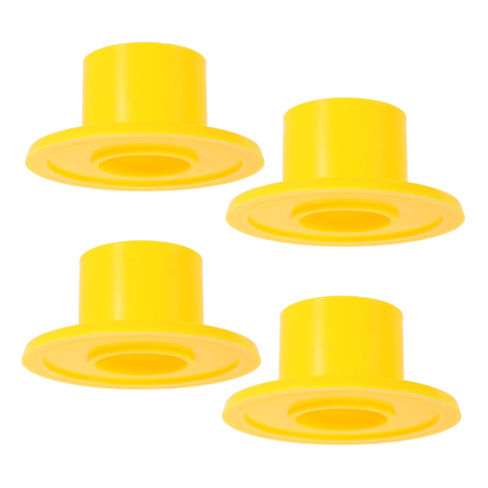 VICASKY Plastic Base Tube Insert Protector for Playgrounds Plastic Rod Base Cover Anti-Slip Design