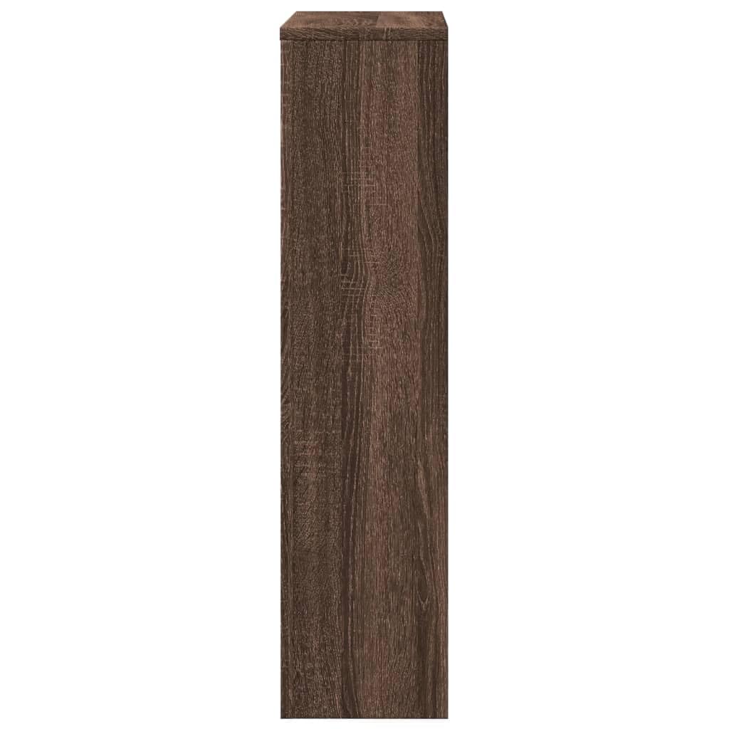Genérico Cubierta de radiador Madera ingeniería marrón Roble 104x20x82cm,Accesorios para electrodomésticos,Accesorios para radiadores de calefacción,852696