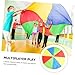 VICASKY 1Pc Parachute for Kindergarten Outdoor Activities Durable Creative Design for Team Games and Exercise Random Style
