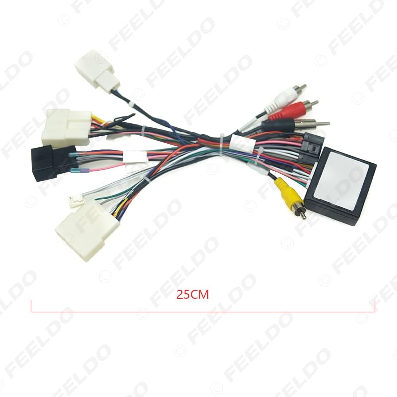 Car for Audio Android 16Pin Wiring Cable Adapter with Canbus for Toyota Camry(2018+)/Avalon(2019+)/Sienna(18-20)/Corolla(2020+ - (Color Name: Harness CANBUS Box)