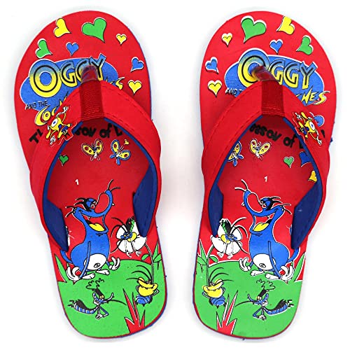 Image of SVAAR Cartoon Kids Flip-Flop | Comfortable, Indoor & Outdoor Slippers for Boys or Girls