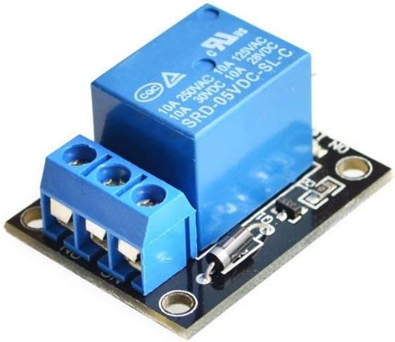 5v Relay Module for Arduino ARM PIC AVR MCU 5V Indicator Light LED 1 Channel Relay Module Works with Official Arduino Boards