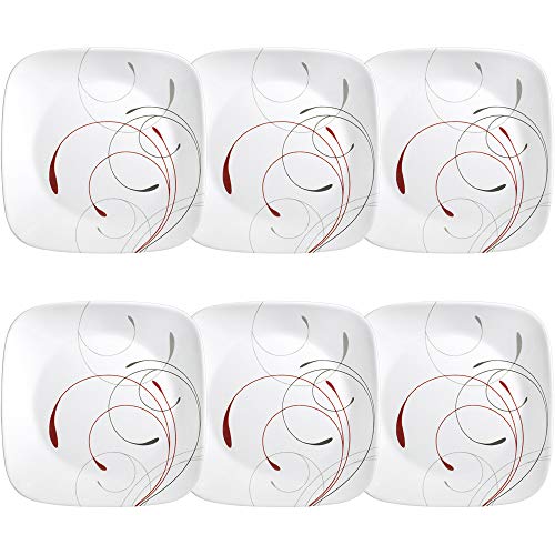 Corelle Square Splendor 9 inches Plate Set (Set of 6) - //coolthings.us