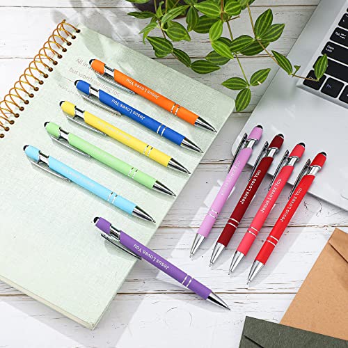 Stylos chrétiens lot de 10 rétractables à offrir à l'église - 4