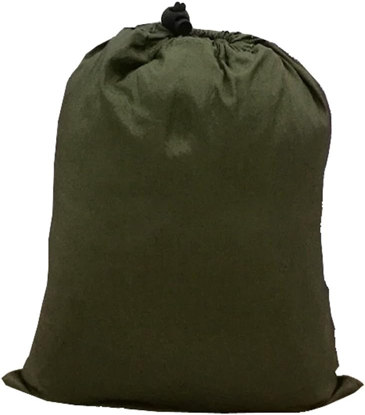 ELEOPTION Camping Hammock with Mosquito net Portable Outdoor Bed Robust Hammock from Parachute Silk max. Load Capacity 200kg Perfect for Home Garden Forests Travel Hiking etc (Military Green)