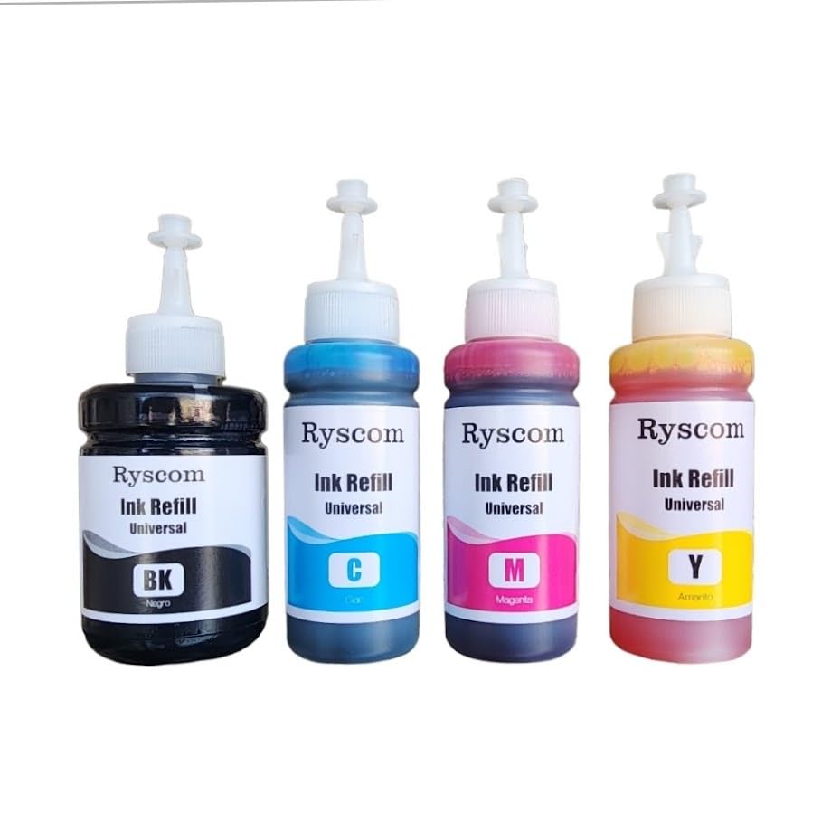 Ryscom Tinta Continua Compatible con Brother InkBenefit Tank DcPt420w DCP T520W dcp t310 DCP T220 DCP T720DW, MFC T920DW DCP T510W Tank, Rendimiento de 4000...