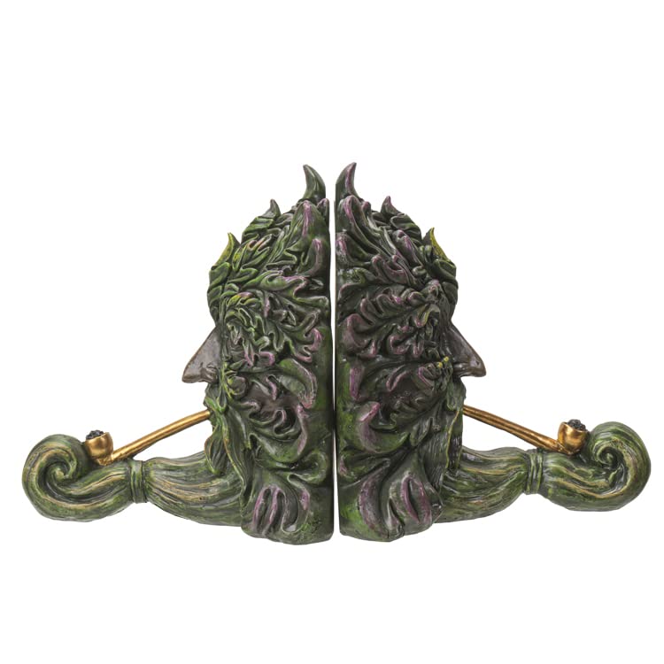 Serre-livres Greenman en résine pour sublimer votre décoration de table et salon