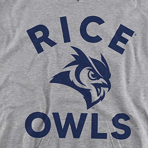 Rice University Official One Color Owls Logo Youth Kids Boy/Girls Pull-Over Hoodie Sweatshirt2
