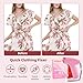 Stitch Gun for Clothes - Includes 6 Fine Needles, 1000 White & 1000 Black Fasteners, Handheld Stitch Gun - Quick Clothing Fixer, Tag Gun for Clothes (Pink Red)