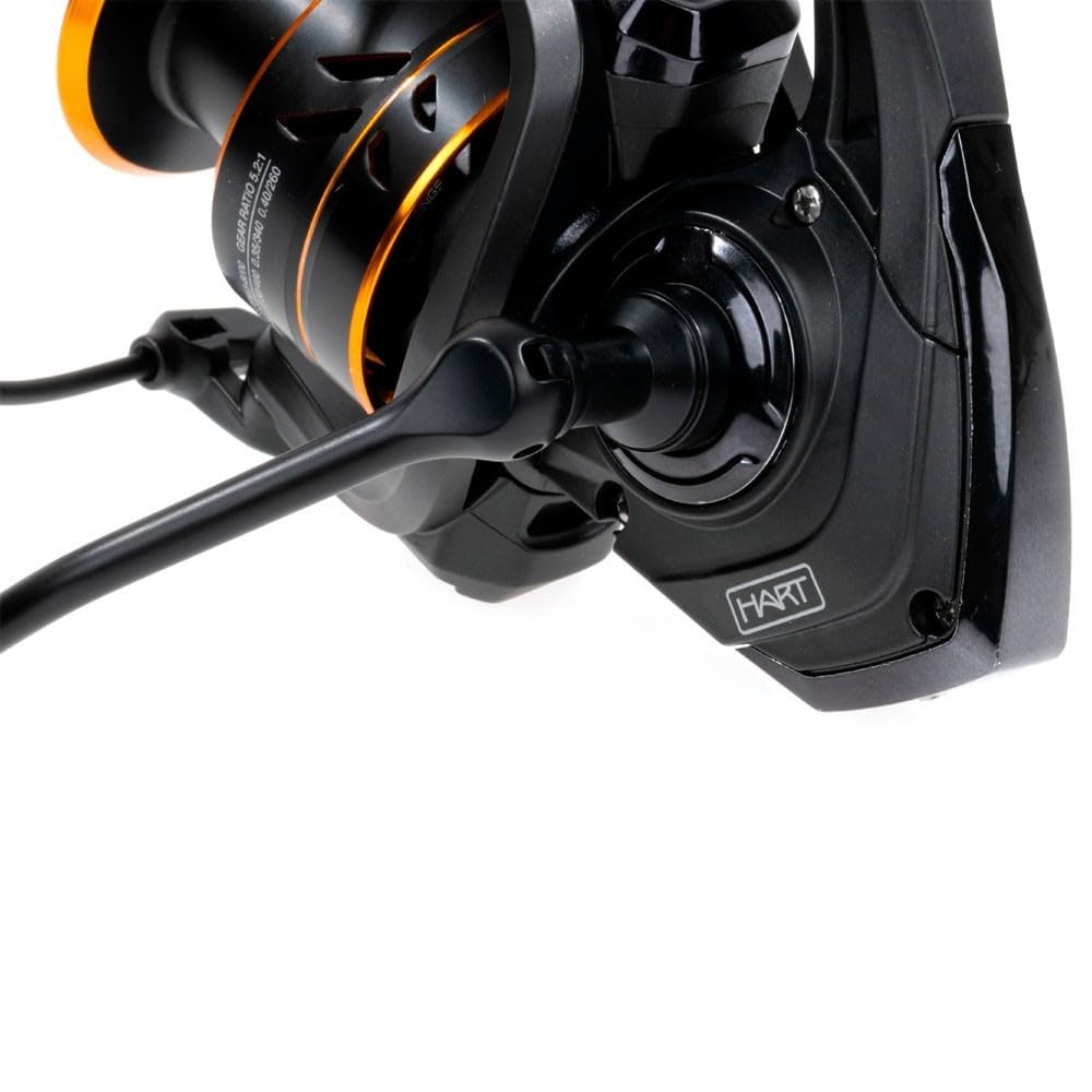 Carrete Hart E-System 3-6000-3+1bb-5 para Pesca Deportiva para Mejorar el Rendimiento en Cada Uso con Detalle técnico 3-6000-3+1bb-5 2
