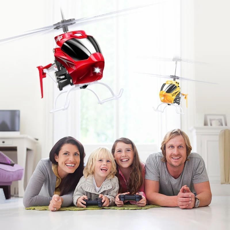 Image of New Remote Control Velocity Flying Helicopter with Unbreakable Blades, Infrared Sensors & Light, 2D /2.5D Transmitter Chargeable Helicopter Toy for Kids