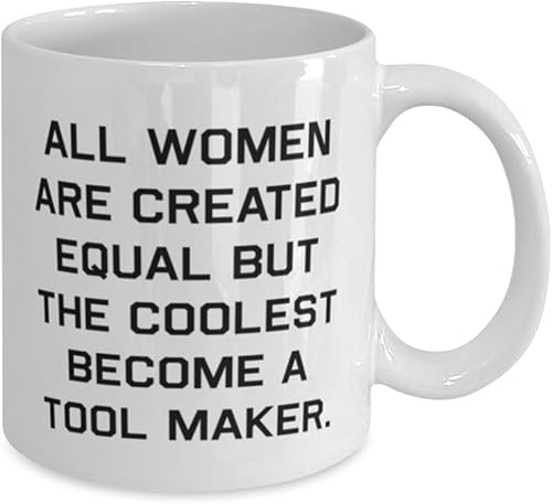 Miniatura 2 de Cute Tool maker Gifts, All Women Are Created, Fun Birthday 11oz 15oz Mug Gifts Idea For Coworkers, Tool maker Gifts From Boss, Funny coffee mug,