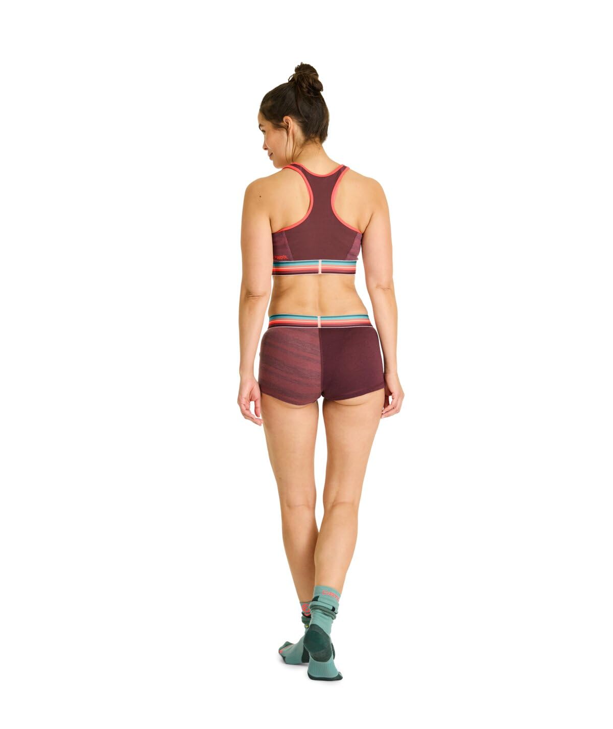 Ortovox 185 Rock'n'Wool Sport TOP Damen Bustier blau/schwarz
