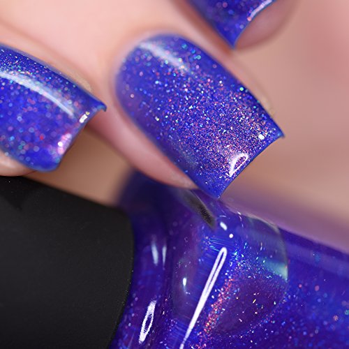 Image of ILNP Deep End - Cobalt Shimmer Holographic Nail Polish