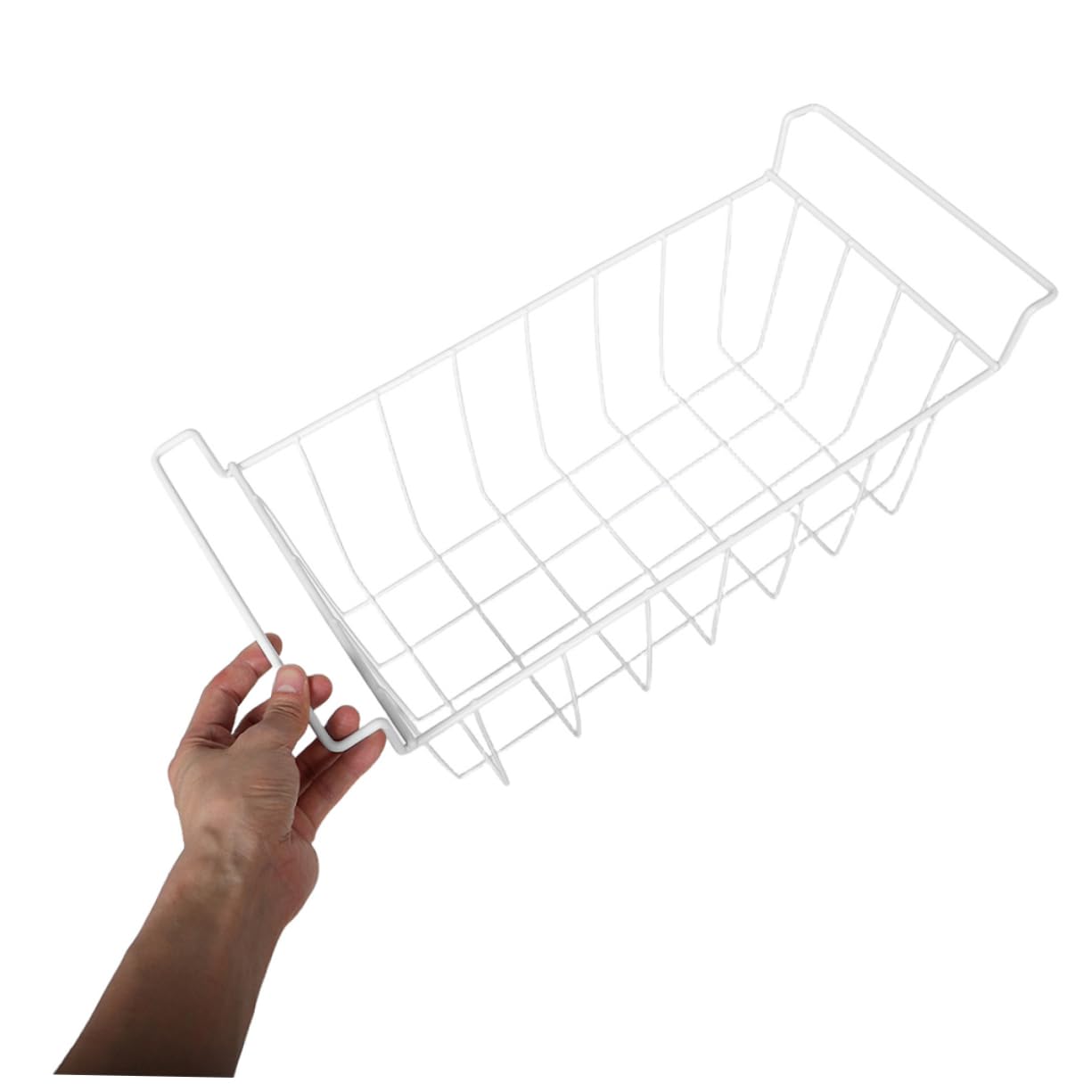 Uonlytech Paniers En Fil Métallique Pour Congélateur Coffre Suspendus Avec Poignée Organisateur De Rangement 52 * 22 * 20 Cm Compatible Avec Réfrigérateur 1 Pièce Design Amélioré