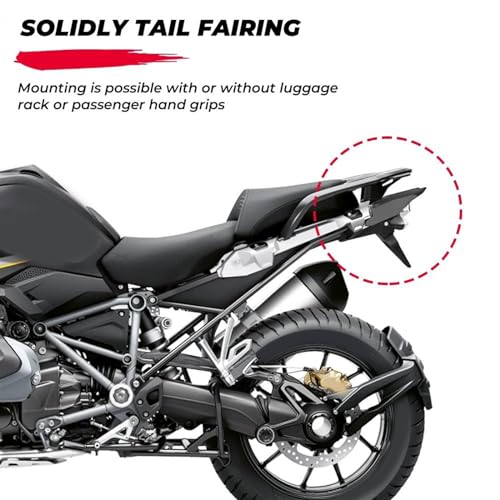 Protections de carénage arrière premium, couvercle support F750GS - 4