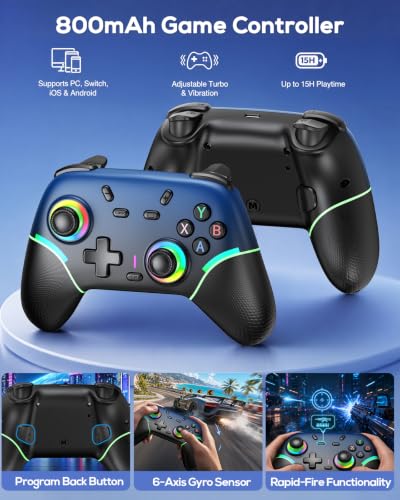 Image of FYOUNG Switch 2 Accessories with Pro Style Controller,Bundle for Nintendo 2 | Case Bundle for Nintendo Switch 2 Console, 23 IN 1 Kit: Carrying Case, Protective Shell, Grip, Steering Wheel