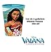 Produktbild Pack of 6 glass tumbler cup plastic Disney Vaiana Moana reusable 260 ml