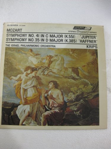 Mozart Symphony No. 41 In C Major K.551 Jupiter Symphony No. 35 In D Major K.385 Haffner