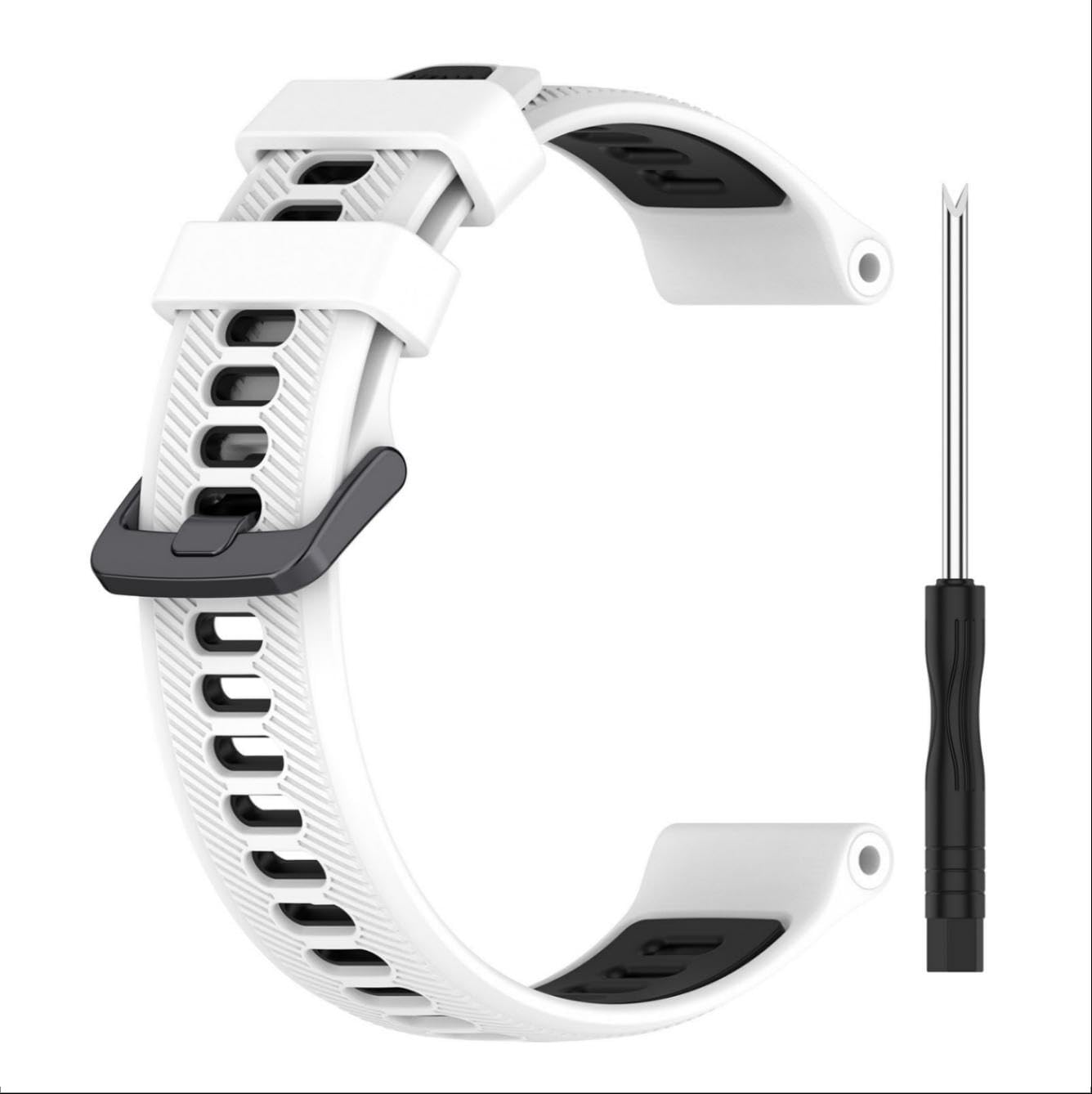 Cinturino In Silicone Per Garmin Forerunner 945 Lite E 745, Sostitutivo, Comodo, Multicolor, Con Fibbia In Acciaio, Regolabile