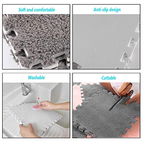 Tapis en mousse emboîtables EVA souple pour sécuriser la chambre de bébé