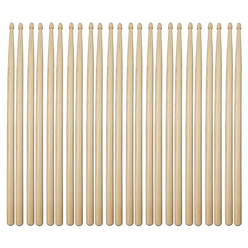 Baguettes de batterie 5A Cosmin en bois, lot de 12 paires pour débutants et percussionnistes