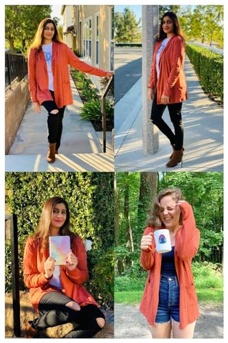 ULTRANICE Cardigan Sweaters Womens Fashion 2025 Spring Lightweight Long Sleeve Casual Tops Clothes Outfits with Pockets2