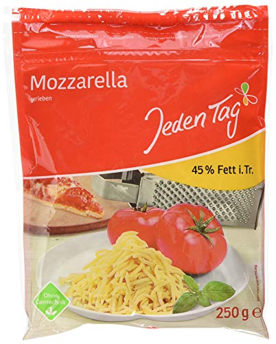 Jeden Tag Mozzarella Gerieben 250g