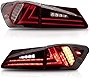 VLAND Tail lights Assembly Fit for 2006-2013 Lexus Sedan XE20 IS250 IS350, Tail Lamp with Reverse Lights, LED DRL light, Plug-and-play, Red